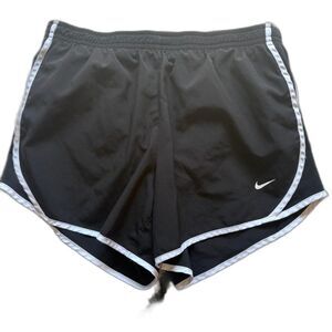 Nike Women's Dri-FIT Tempo Running Shorts - Black/White - Size Large
